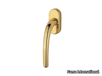 ITALIAN DESIGN - GINESTRA-DK - DK brass window handle on rose _ Fama International