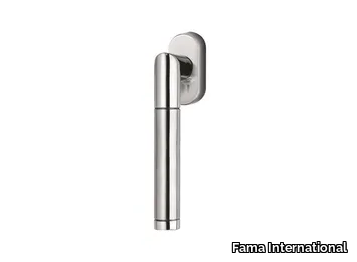 ITALIAN DESIGN - PRIMULA-DK - DK steel window handle on rose _ Fama International