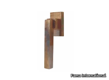 LATUS MG2033 - DK bronze window handle on rose _ Fama International