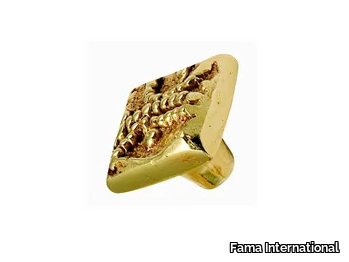 SAMARCANDE ES12 - Brass furniture knob _ Fama International