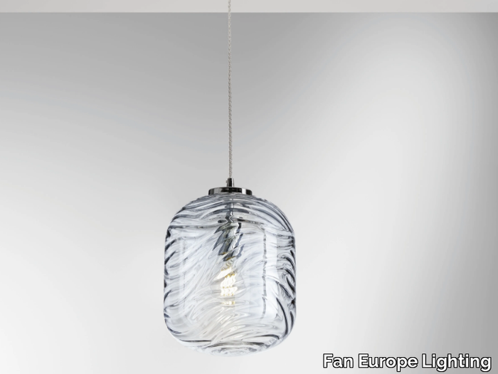 NEREIDE C-S1 - LED glass pendant lamp _ Fan Europe Lighting