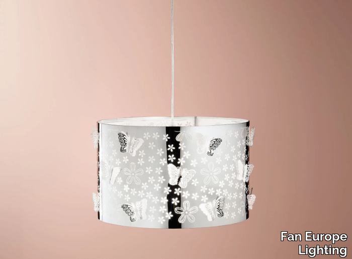 BUTTERFLY - Steel pendant lamp _ Fan Europe Lighting