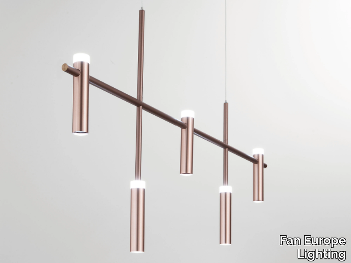 CANDLE - LED aluminium pendant lamp _ Fan Europe Lighting