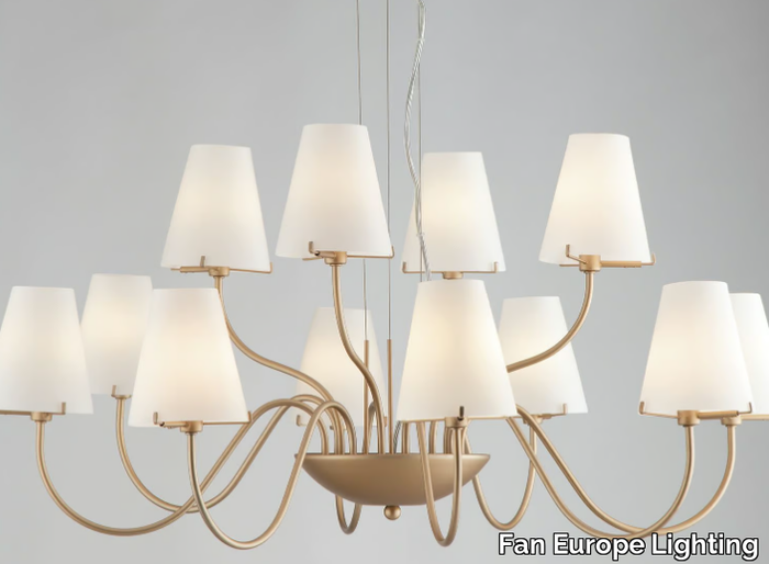 CANTO - Metal chandelier _ Fan Europe Lighting