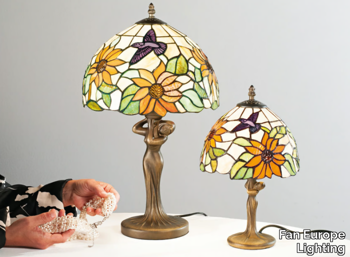 DAFNE - Glass table lamp _ Fan Europe Lighting