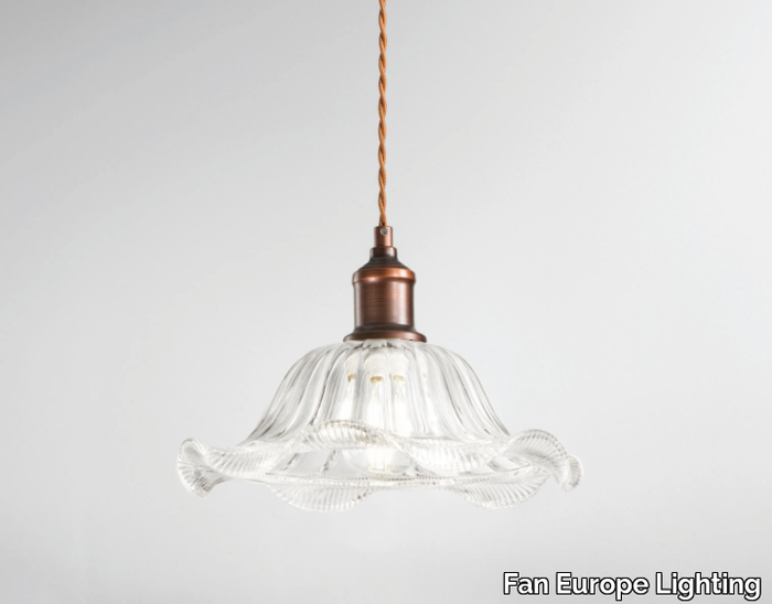 KANSAS - Glass pendant lamp _ Fan Europe Lighting