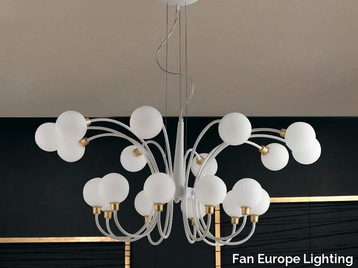 AIDA - LED metal chandelier _ Fan Europe Lighting