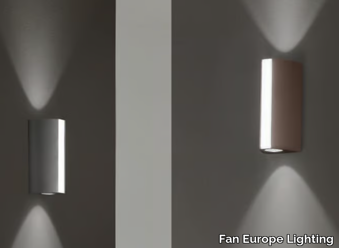 RAY - LED aluminium Outdoor wall Lamp _ Fan Europe Lighting