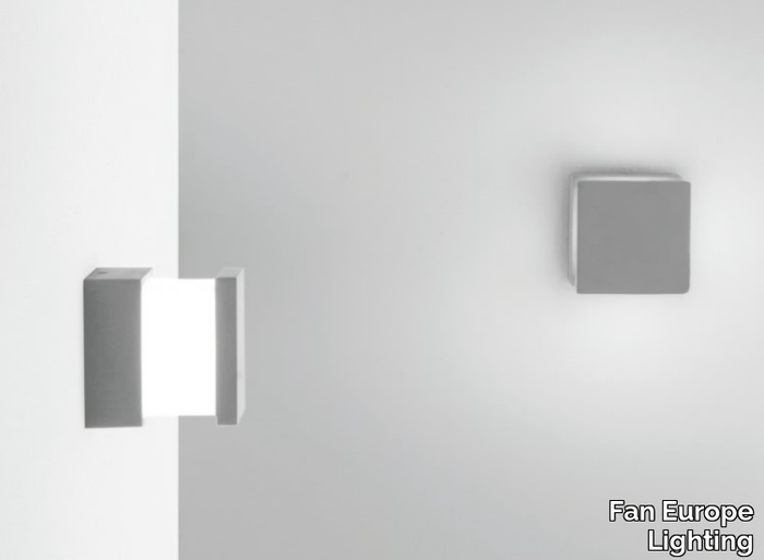 PERRET - Cement outdoor wall lamp _ Fan Europe Lighting