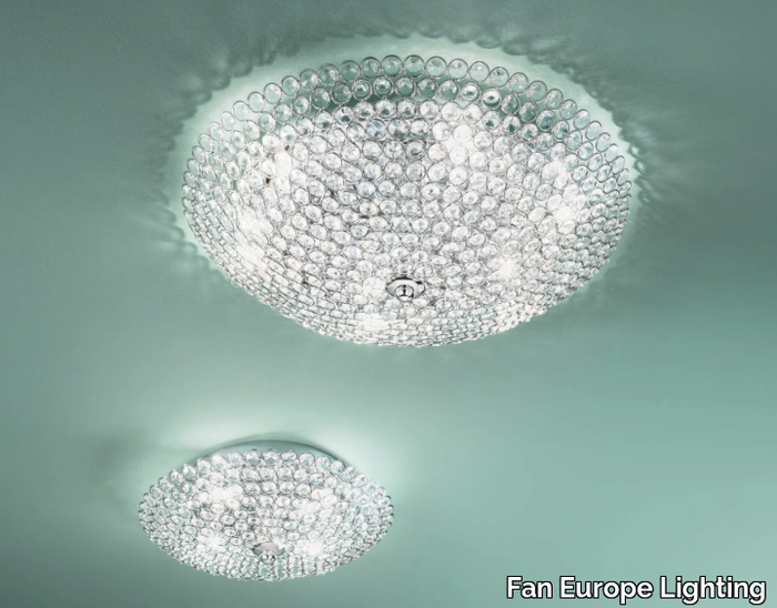 PLANET - Ceiling light with crystals _ Fan Europe Lighting