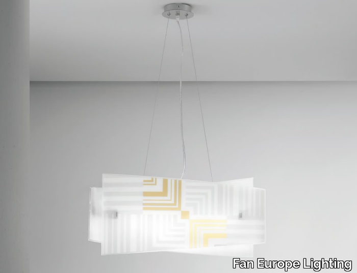 SEVENTY - Glass pendant lamp _ Fan Europe Lighting