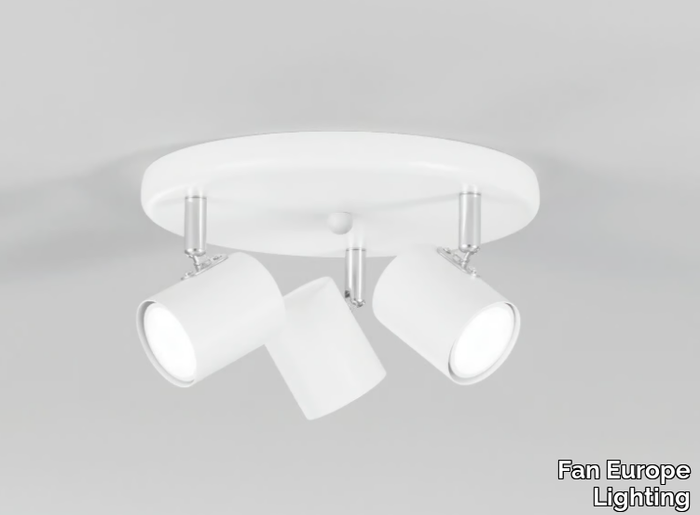 ZERO - Adjustable metal ceiling lamp _ Fan Europe Lighting