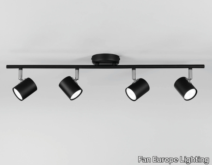 ZERO - Adjustable metal ceiling lamp _ Fan Europe Lighting