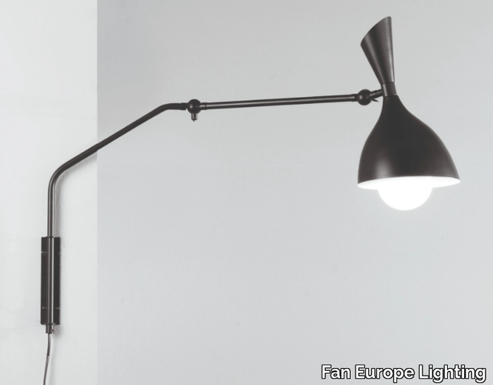 MORGAN - Adjustable metal wall lamp _ Fan Europe Lighting