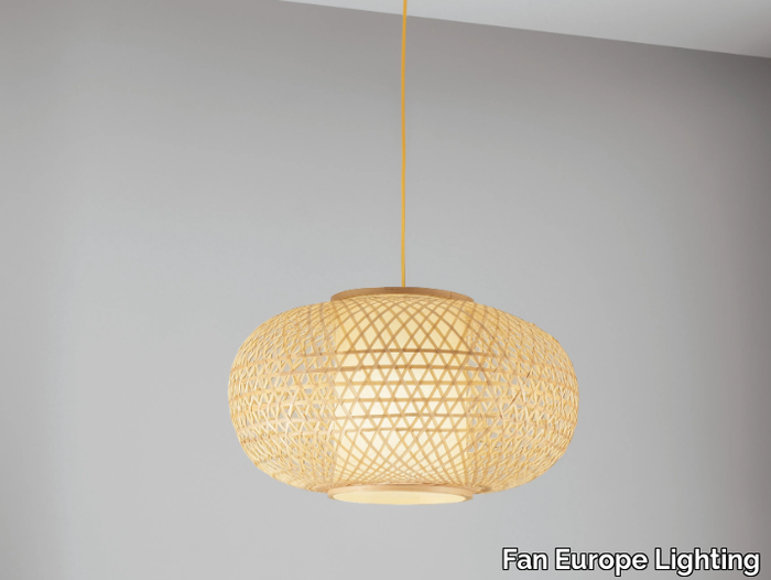 ZEN - Bamboo pendant lamp _ Fan Europe Lighting