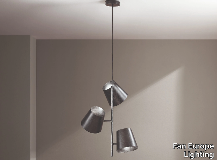 COLT - Swivel metal pendant lamp _ Fan Europe Lighting