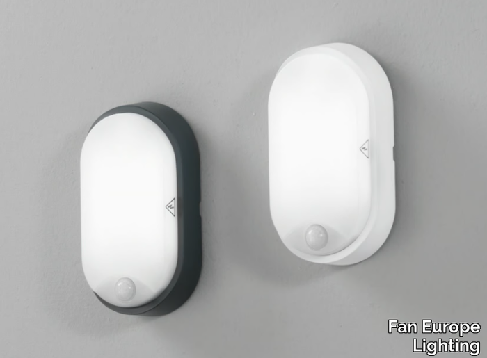 SENSITIVE - LED polypropylene Outdoor wall Lamp with motion sensor _ Fan Europe Lighting