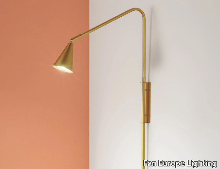 ENEA - Adjustable metal wall lamp _ Fan Europe Lighting