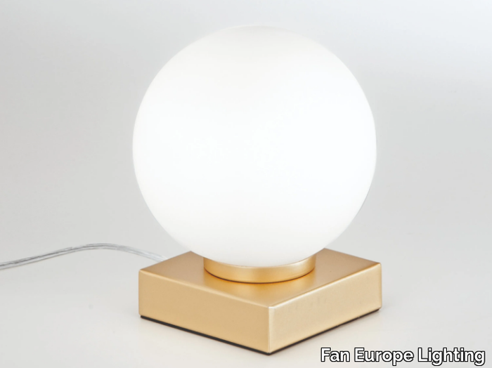 ENOIRE - LED opal glass table lamp _ Fan Europe Lighting