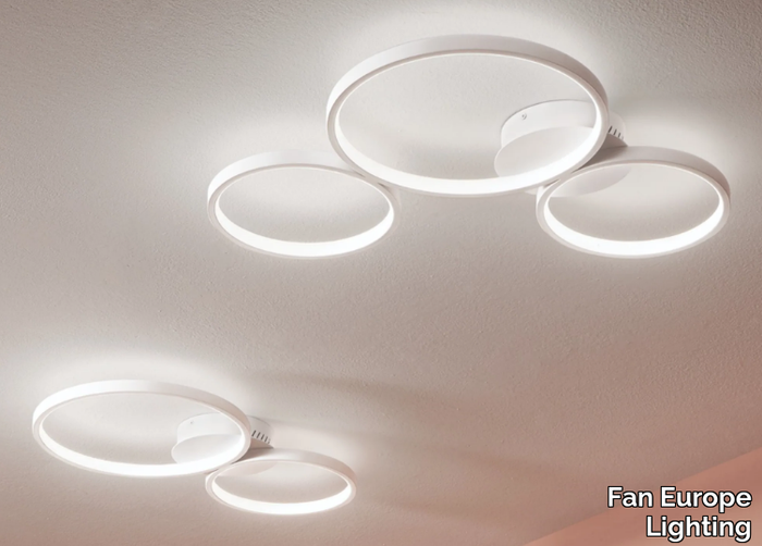 FREDY - LED aluminium ceiling lamp _ Fan Europe Lighting