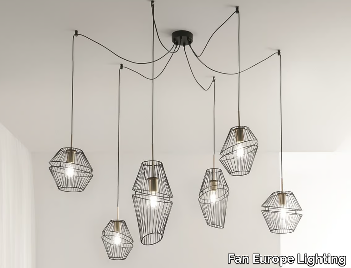 KIKO S6 - Metal pendant lamp _ Fan Europe Lighting