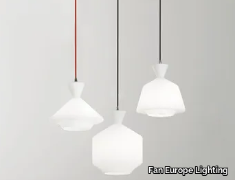 SUGAR - LED opal glass pendant lamp _ Fan Europe Lighting