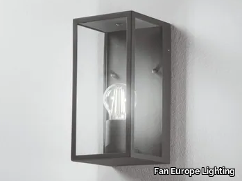 LANT MIRAGE - Glass and metal outdoor wall lamp _ Fan Europe Lighting