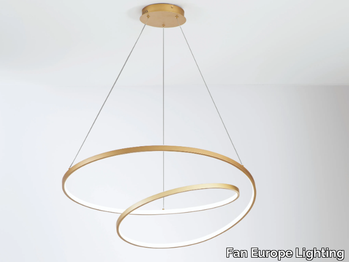 LIEVE - LED aluminium pendant lamp _ Fan Europe Lighting