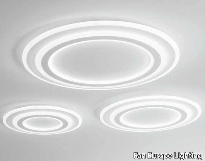 LIFE - LED acrylic glass ceiling light _ Fan Europe Lighting