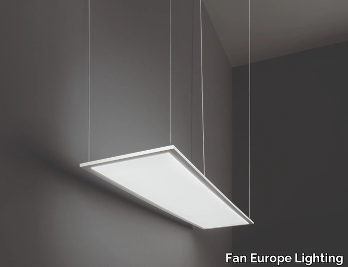 PANEL - LED RGB acrylic glass pendant lamp _ Fan Europe Lighting