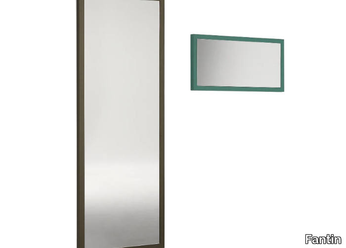 FRAME - Rectangular wall-mounted framed mirror _ Fantin