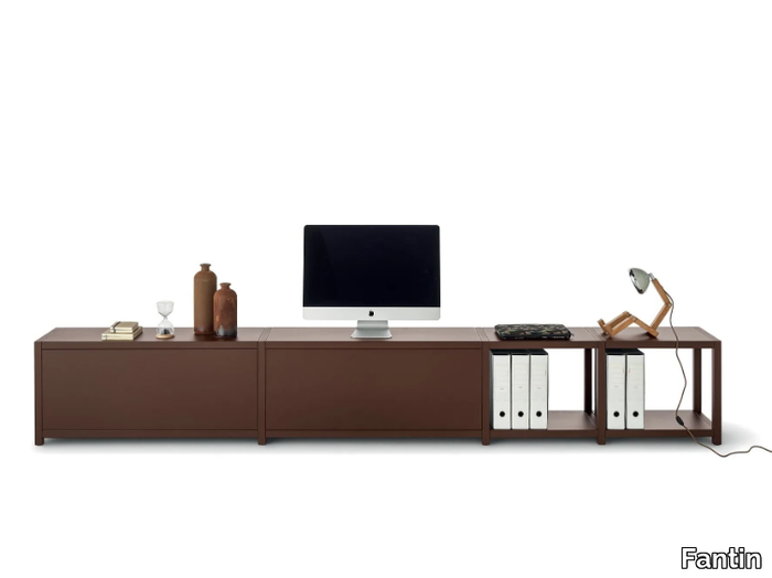 FRAME - Modular metal TV cabinet _ Fantin