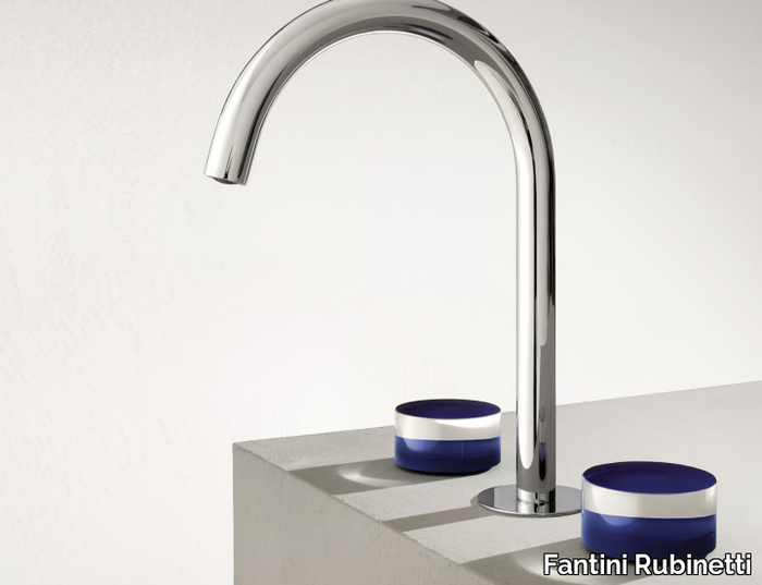 NICE - 3 hole countertop washbasin tap _ Fantini Rubinetti