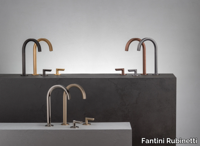 ICONA DECO - 3 hole countertop washbasin tap _ Fantini Rubinetti