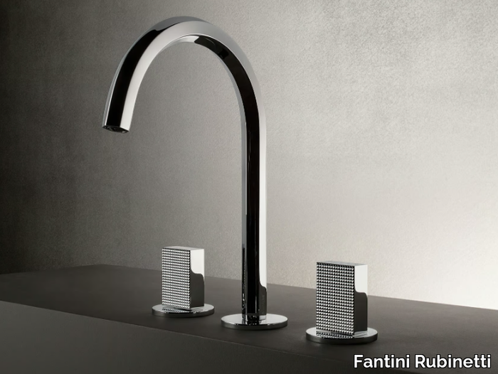 VENEZIA - 3 hole countertop washbasin tap _ Fantini Rubinetti