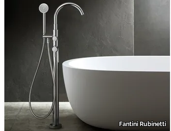 ICONA CLASSIC - R080B+R080A - Floor standing bathtub mixer _ Fantini Rubinetti