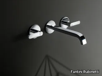 ICONA DECO - 3 hole wall-mounted washbasin tap _ Fantini Rubinetti