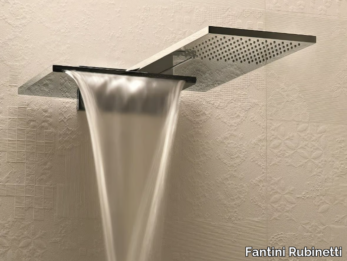 MILANO - 8035 - Wall-mounted 2-spray overhead shower _ Fantini Rubinetti