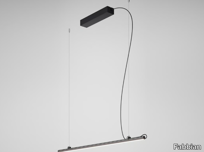 FREELINE F44 - LED Anodized aluminium pendant lamp _ Fabbian