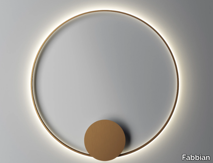 OLYMPIC - Powder coated aluminium wall lamp / ceiling lamp _ Fabbian