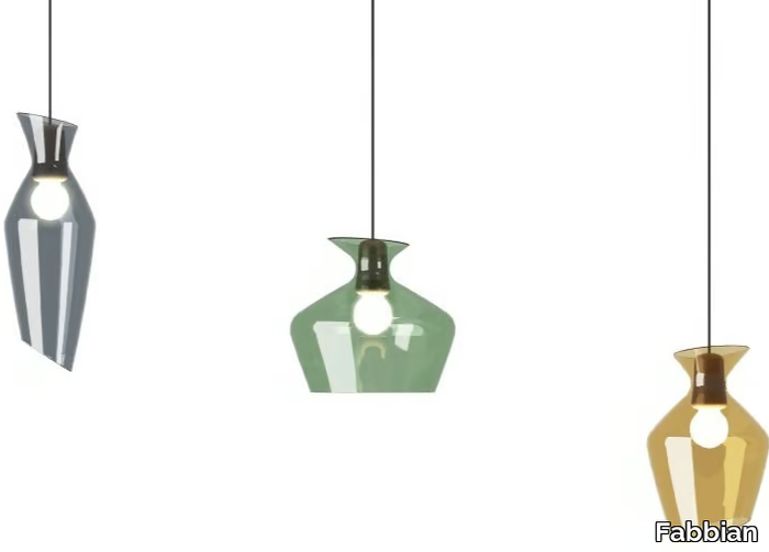 MALVASIA - LED glass pendant lamp _ Fabbian