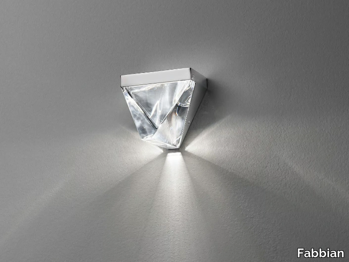 TRIPLA - LED crystal wall lamp _ Fabbian