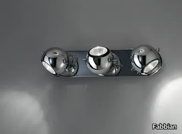 BELUGA STEEL - Adjustable wall lamp _ Fabbian