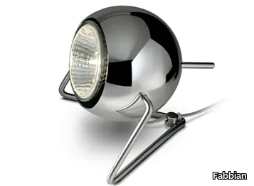 BELUGA STEEL - Adjustable metal table lamp _ Fabbian