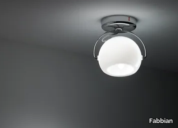 BELUGA WHITE - Adjustable ceiling spotlight _ Fabbian