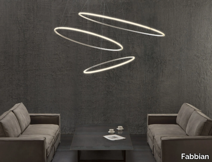 OLYMPIC F45 3x - LED pendant lamp _ Fabbian