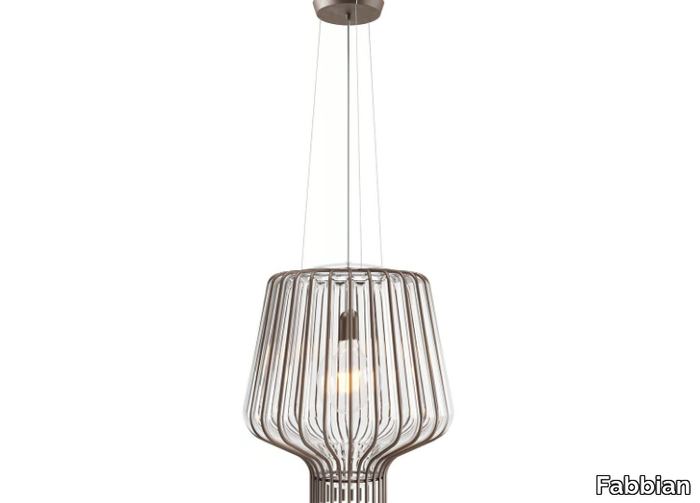 SAYA F47 A09/11/21 - Glass pendant lamp _ Fabbian