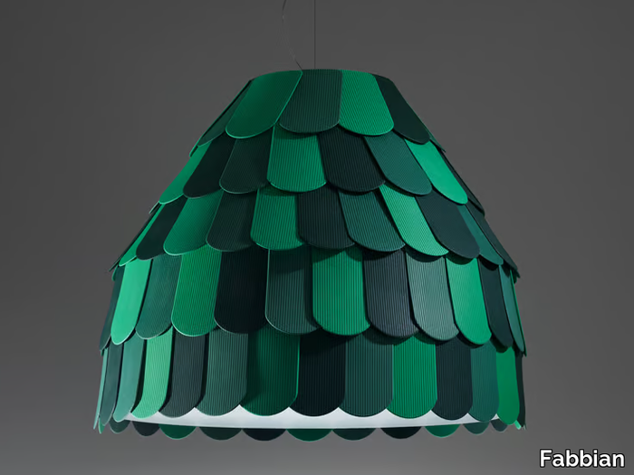 ROOFER - Plastic pendant lamp _ Fabbian