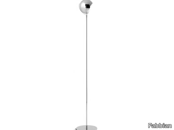 BELUGA STEEL - Adjustable metal floor lamp _ Fabbian