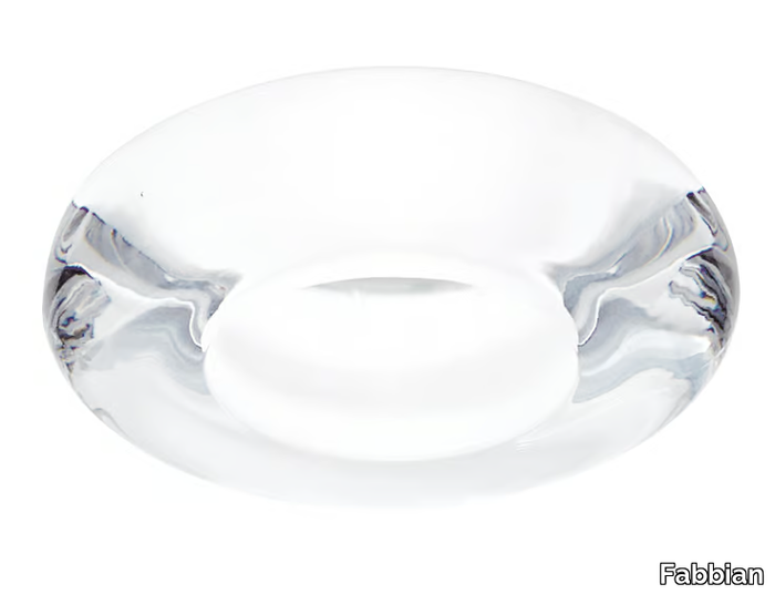 TONDO - Recessed crystal spotlight for false ceiling _ Fabbian